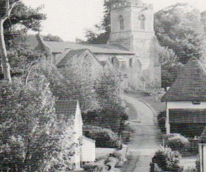 Church path, 1981
