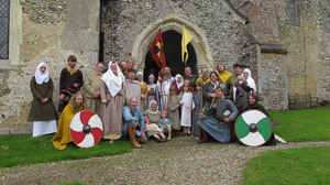 Saxons at the Hadstock Fete, June 2016