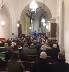 Carol Concert with the Hadstock Silver Band,  December 2022